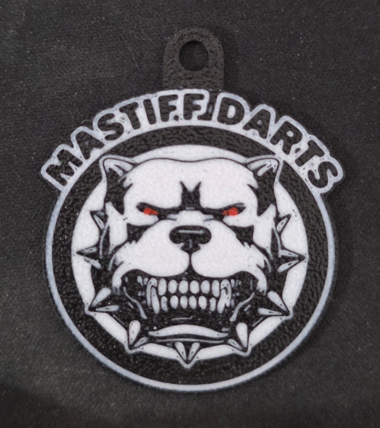 Customizable Dart Flight Keyring