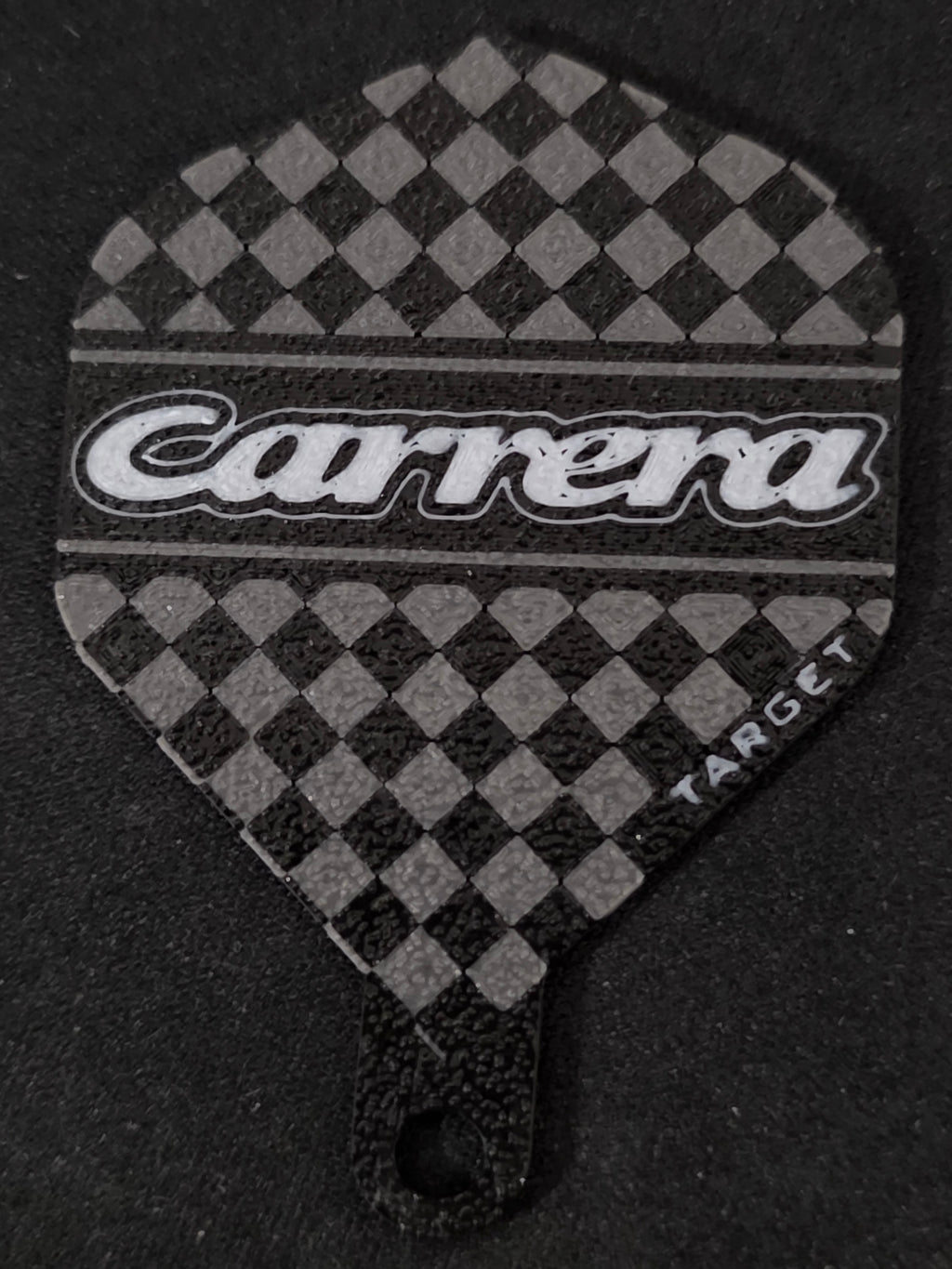 Customizable Dart Flight Keyring
